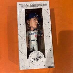 Dodgers Blue and White Bobblehead